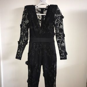 Black lacey jumpsuit